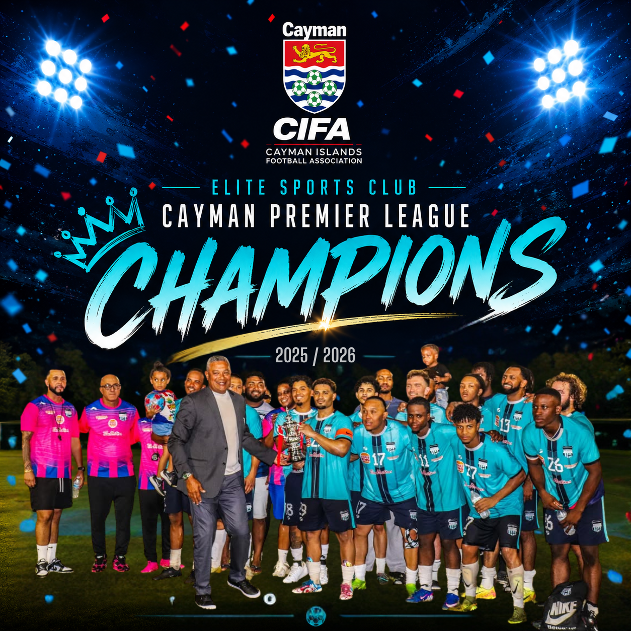 Elite Sports Club - Cayman Premier League Champions 2025/26